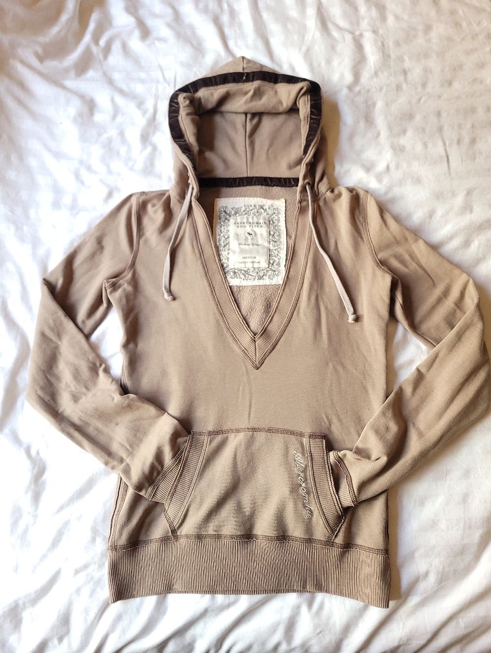 🍒Y2K🍒 VINTAGE ABERCROMBIE PULLOVERHOODIE M